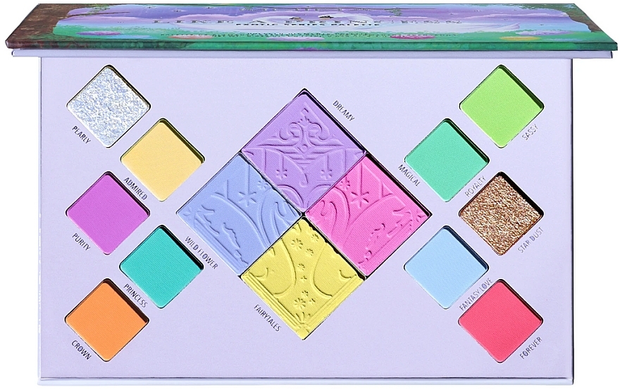 Eyeshadow Palette - Moira Like A Princess Palette — photo N1