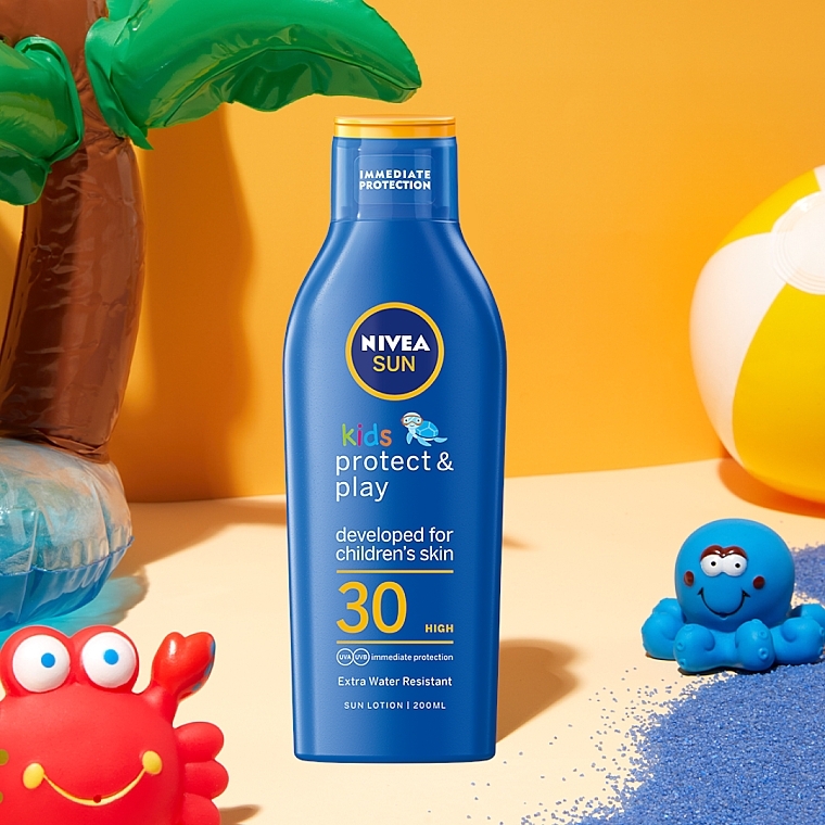 Kids Sun Lotion "Play & Swim" SPF 30 - NIVEA Sun Kids — photo N3