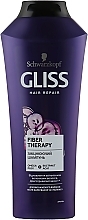 Hair Shampoo - Gliss Fiber Therapy Bonding Shampoo — photo N2