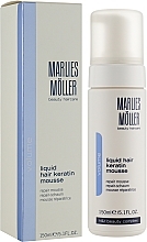 Repairing Hair Mousse "Liquid Keratin" - Marlies Moller Volume Liquid Hair Keratin Mousse — photo N4