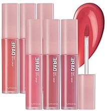 Lip Tint - Missha Dare Tint Dewy Drop (aby Coral) — photo N4