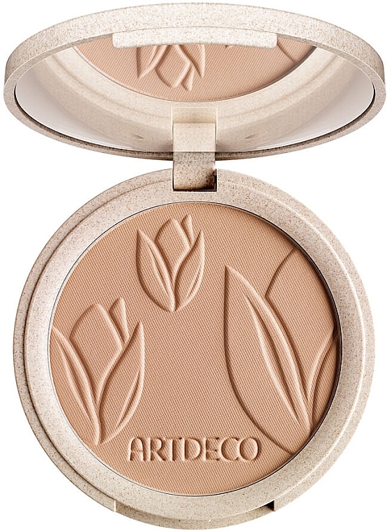 Compact Face Powder - Artdeco Green Couture Natural Finish Makeup — photo N2