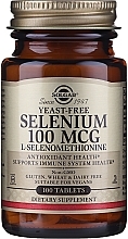 Dietary Supplement - Solgar Selenium 100 mcg — photo N2