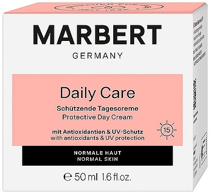 Protective Day Face Cream - Marbert Daily Care Protective Day Cream — photo N2