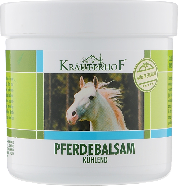 Cooling Body Gel with Horse Chestnut Extract "Horse Balm" - Krauterhof — photo N3