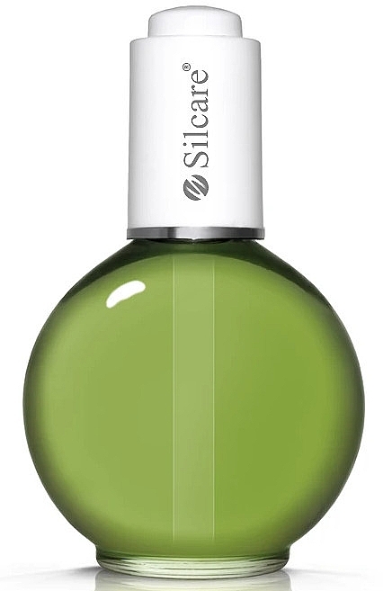 Nail & Cuticle Oil - Silcare The Garden of Colour Melon Light Green — photo N1