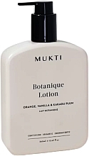 Fragrances, Perfumes, Cosmetics Mild Hand & Body Lotion - Mukti Organics Botanique Lotion