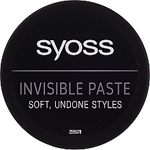 Hair Styling Paste - Syoss Invisible Paste Light Control — photo N2