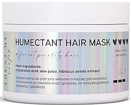 Moisturizing Mask for Different Porosity Hair - Trust My Sister Humectant Hair Mask — photo N1