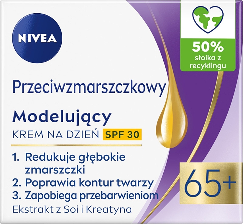 Anti-Wrinkle & Modeling Day Cream - NIVEA Anti-Wrinkle Day Cream 65+ — photo N2