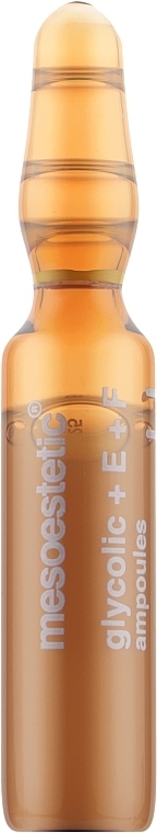 Glycolic Acid Ampoules - Mesoestetic Home Performance Glycolic Acid Vitamin E Vitamin F — photo N3