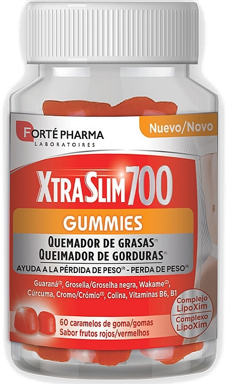 Dietary Supplement for Weight Management, Gummies - Forte Pharma Laboratories XtraSlim 700 — photo N1