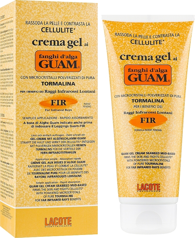 Anti-Cellulite Firming Cream-Gel with Tourmaline Microcrystals - Guam FIR Cream Gel — photo N1