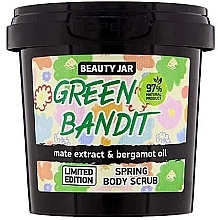 Fragrances, Perfumes, Cosmetics Salt Body Scrub - Beauty Jar Green Bandit Spring Body Scrub