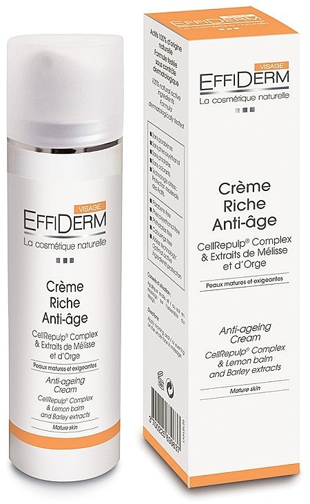 Anti-Aging Cream - EffiDerm Visage Riche Anti-Age Creme — photo N1