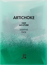 Fragrances, Perfumes, Cosmetics Moisturizing Artichoke Night Face Mask - J:ON Artichoke Deep Moisture Sleeping Pack (mini size)