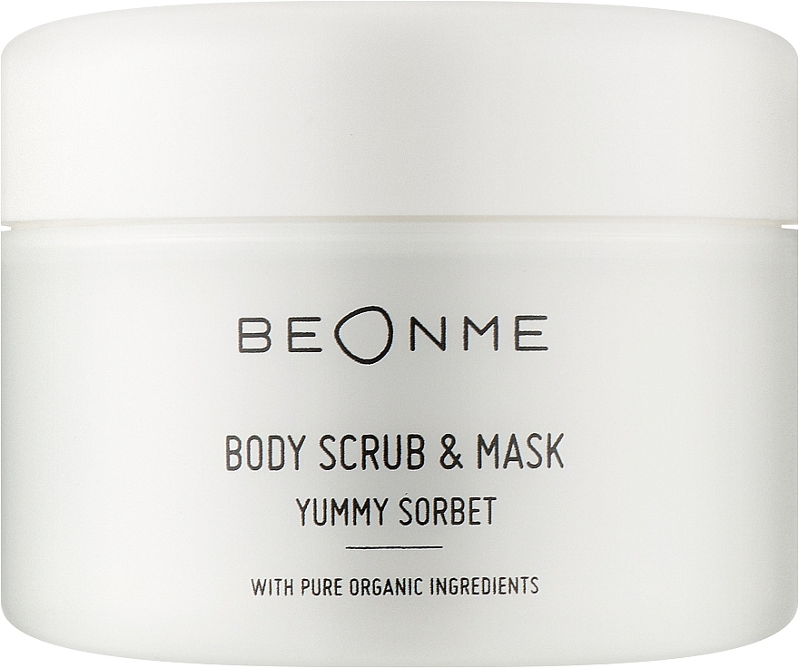 Body Scrub + Mask - BeOnMe Body Scrub & Mask Yummy Sorbet — photo N1