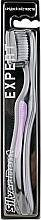 Fragrances, Perfumes, Cosmetics Medium Toothbrush, black-purple - Modum Silver Dent Expert