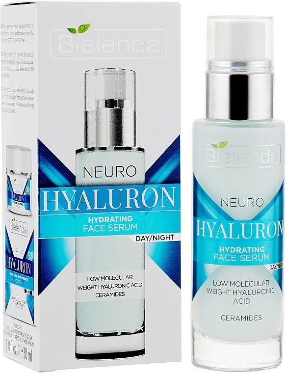 Moisturizing Face Serum - Bielenda Neuro Hialuron Hydrating Face Serum — photo N2