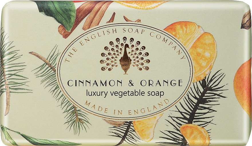 Cinnamon & Orange Soap - The English Soap Company Vintage Collection Cinnamon & Orange Soap — photo N1