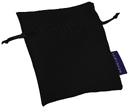 Sex Toy Storage Bag, Black, 14x10 cm - Fairygasm Satin Bags — photo N1