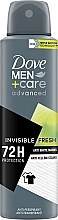 Antiperspirant Deodorant - Dove Men+Care Advanced Invisible Fresh Antiperspirant — photo N1