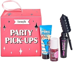 Fragrances, Perfumes, Cosmetics Set - Benefit Party Pick Ups Set (f/primer/7.5ml + mascara/4g + tint/4ml)