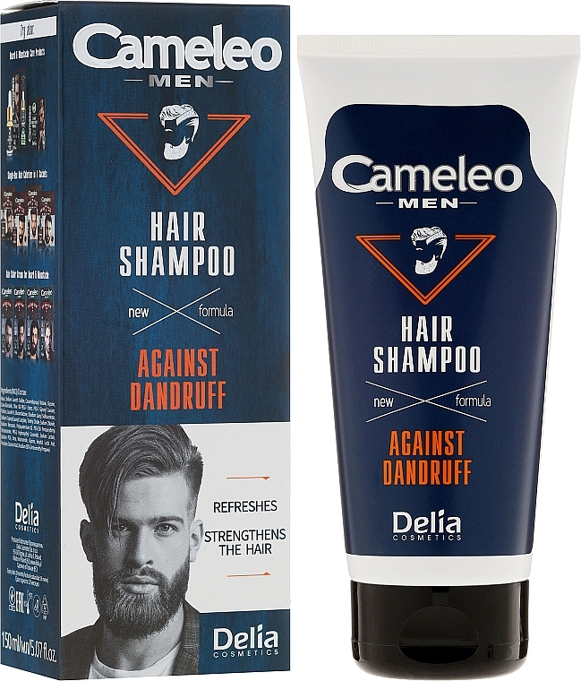 Anti-Dandruff Shampoo - Delia Cameleo Men Anti Dandruff Shampoo — photo N1