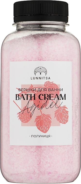 Strawberry Bath Cream - Lunnitsa Agidel — photo N1