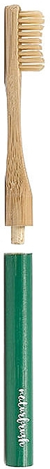 Bamboo Toothbrush Handle, green - NaturBrush Headless — photo N1