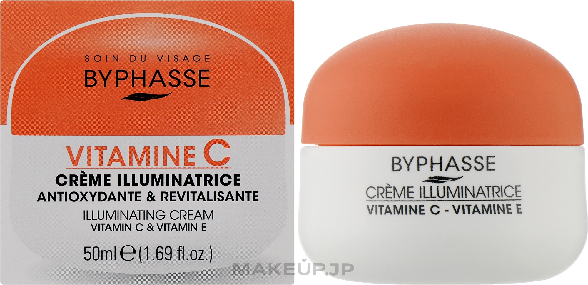 Vitamin C Face Cream - Byphasse Vitamin C Illuminating Cream — photo 50 ml