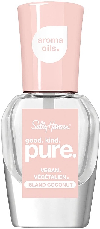 Coconut Nail Pure Oil - Sally Hansen Good. Kind. Pure. Island Coconut Nail Oil — photo N12