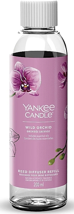 Wild Orchid Reed Diffuser Refill - Yankee Candle Signature Reed Diffuser — photo N1