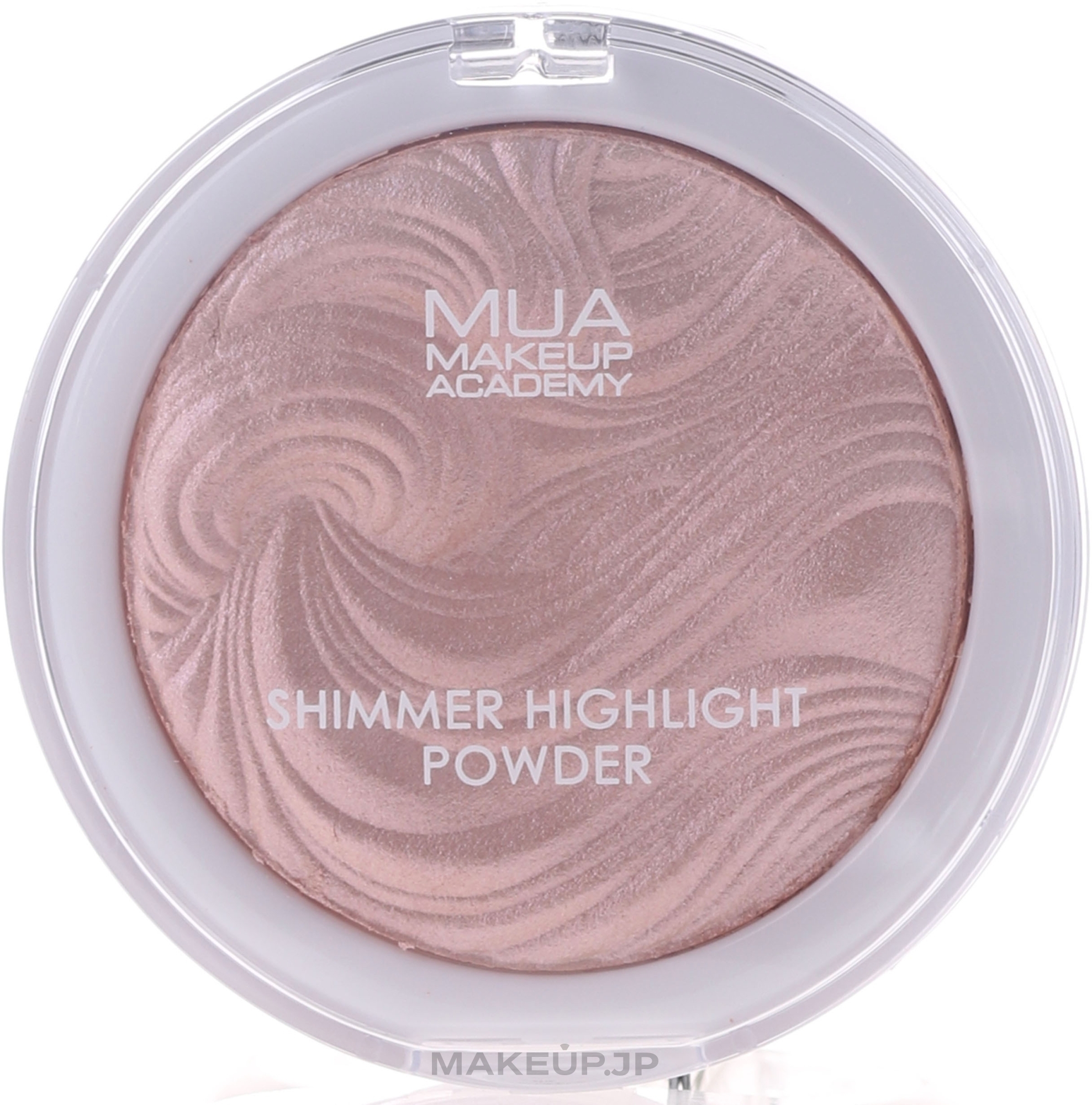 Face Highlighter - MUA Makeup Academy Shimmer Highlighter Powder — photo Pink Shimmer