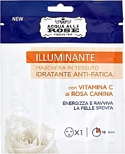 Brightening Anti-Fatigue Sheet Mask - Roberts Acqua alle Rose Illuminating — photo N1