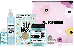 Fragrances, Perfumes, Cosmetics Set - Mr.Scrubber Tiffany’s Care (b/scr/300g + b/cr/150ml + f/mask/60ml + sh/gel/50ml)