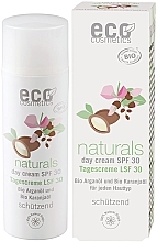 Fragrances, Perfumes, Cosmetics アルガンオイルとカランジャオイルを配合したデイフェイスクリーム - Eco Cosmetics Naturals Day Cream SPF30