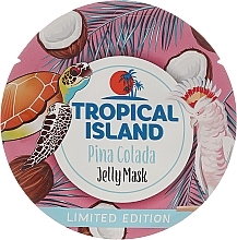 Facial Mask "Pina Colada" - Marion Tropical Island Pina Colada Jelly Mask — photo N1