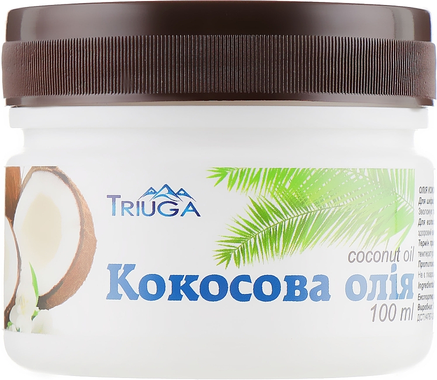 Ayurvedic Preventive Cold-Pressed Coconut Oil - Triuga — photo N3