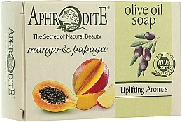 Olive Oil Soap with Mango & Papaya - Aphrodite Olive Oil Soap With Mango & Papaya — photo N1