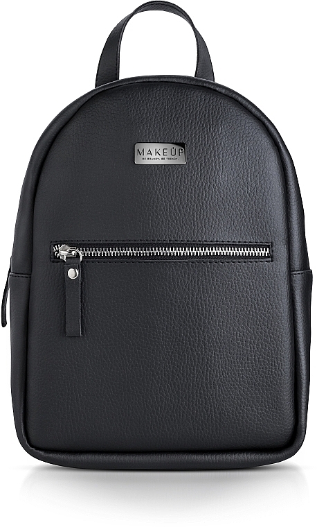 Sleek and Chic Backpack, Black - MakeUp — photo N8