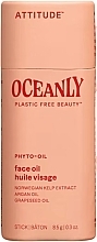 Fragrances, Perfumes, Cosmetics Nourishing Dry Face Oil with Argan Oil - Attitude Oceanly Phyto-Oil Face Oil