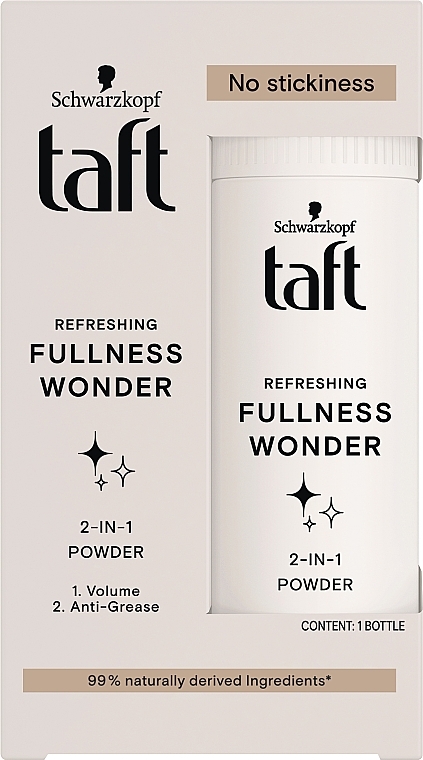 Hair Volume Powder - Taft Refreshing Fullness Wonder — photo N3