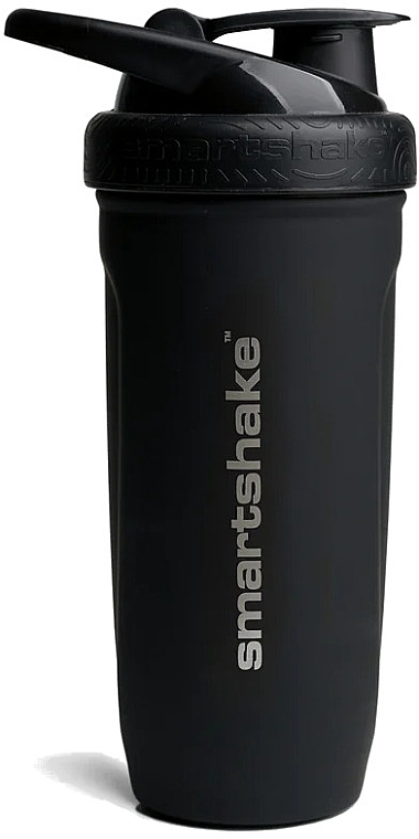 Shaker, 900 ml - SmartShake Reforce Stainless Steel Black — photo N3