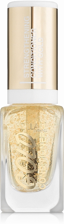 Strengthening Nail Conditioner with Gold Micro-Particles - Vollare Cosmetics Gold — photo N1