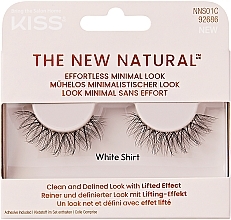 False Lashes - Kiss The New Natural Silver Ring — photo N1