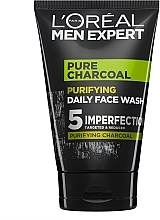 Facial Cleansing Gel - Loreal Paris Men Expert Pure Charcoal — photo N2