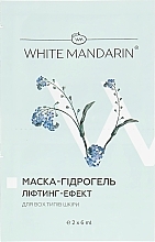 Fragrances, Perfumes, Cosmetics Seaweed Lifting Hydrogel Mask - White Mandarin