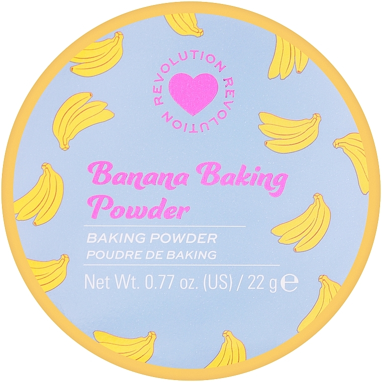 Face Baking Powder Banana - I Heart Revolution Loose Baking Powder Banana — photo N2