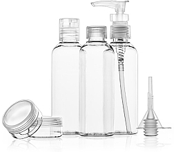 Travel Cosmetic Set with Dispensers - Palsar7 — photo N2